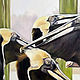 Oil painting Brown Pelican 85h85 cm. Pictures. Ivlieva Irina Art. Online shopping on My Livemaster.  Фото №2