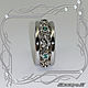 Order Ring 'Wedding rings-EXCLUSIVE' 925 silver, emeralds, rhodium.VIDEO. MaksimJewelryStudio. Livemaster. . Rings Фото №3