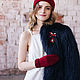 Варежки. Варежки. DUET. Handmade accessories. Интернет-магазин Ярмарка Мастеров.  Фото №2