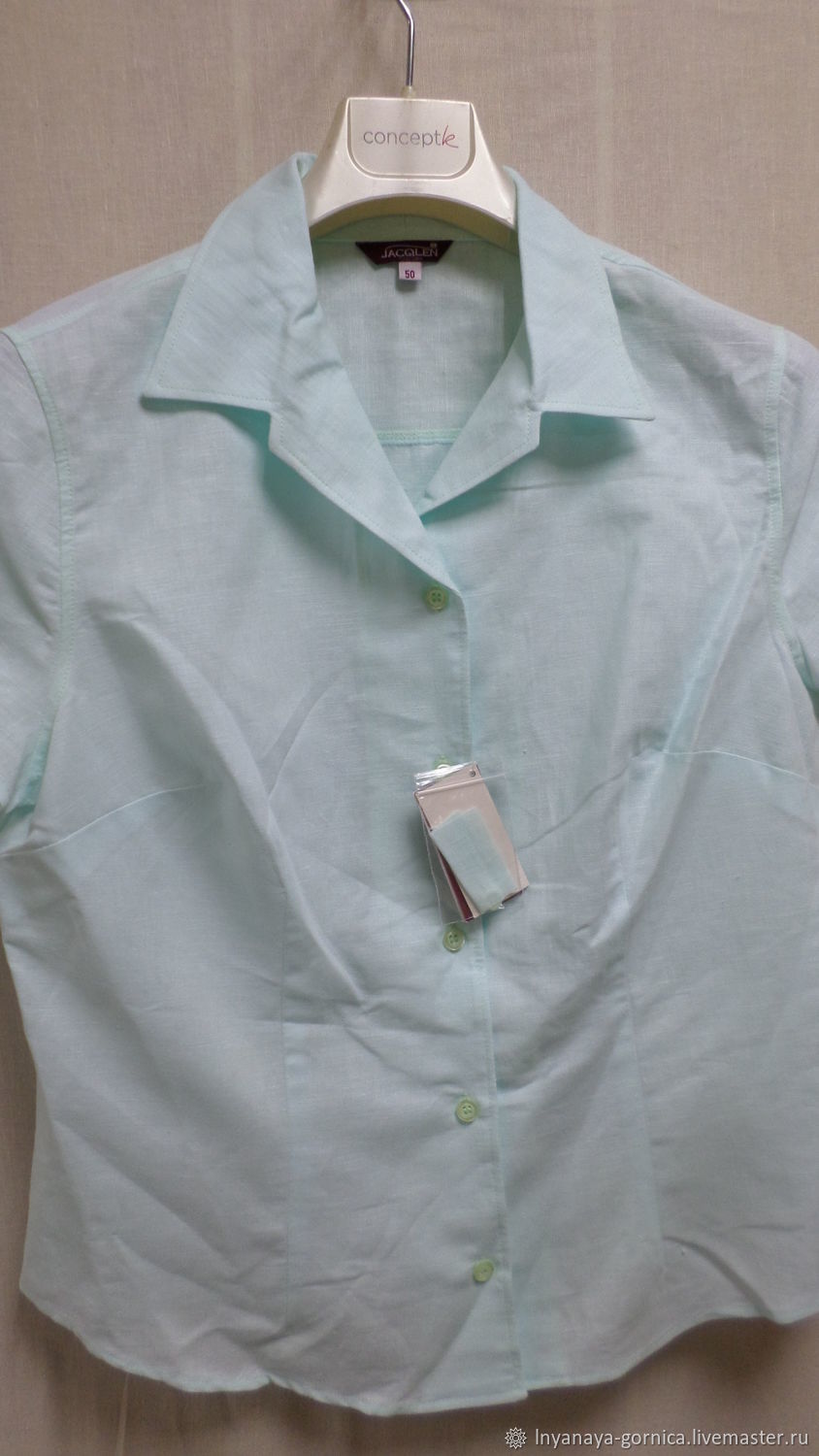 Блузка с коротким рукавом, Рубашки, Приволжск,  Фото №1