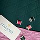 Плащевый нейлон. Ткани. Ткани ITALIANI - итальянские ткан. Интернет-магазин Ярмарка Мастеров.  Фото №2