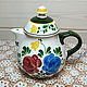 Винтаж: Чайник-заварник 1,5 л BAUERNBLUME от VILLEROY&BOCH, Чайники винтажные, Голицыно,  Фото №1