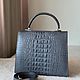 Заказать Классическая сумка из кожи крокодила. Chic bags. Ярмарка Мастеров. . Классическая сумка Фото №3