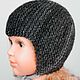 Children's knitted warm hat with ears and ties for the newborn. Caps. UrbanStyleKnit (usknits). Online shopping on My Livemaster.  Фото №2