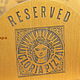 Таблички резервд reserved стол заказан с логотипом ресторана кафе. Таблички. LazerPapa. Интернет-магазин Ярмарка Мастеров.  Фото №2