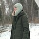 Шапка ушанка зеленая ушанка_с_огоньком. Шапка-ушанка. Галина (Weaving workshop). Ярмарка Мастеров.  Фото №5