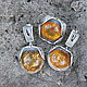 Jewelry set with Baltic amber made of 925 silver ALS0015. Jewelry Sets. Sunny Silver. Online shopping on My Livemaster.  Фото №2