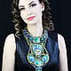 Necklace 'Princess of Egypt'. Long necklace with stones. Necklace. Tatyana's day (tataday). My Livemaster. Фото №6