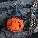 Тыкво-брошки на Halloween, Брошь-булавка, Москва,  Фото №1