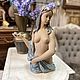 Обнаженная с цветком lladro, Скульптуры, Москва,  Фото №1