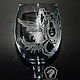 Temptress. Beer glass. Wine Glasses. ArtGraving. Online shopping on My Livemaster.  Фото №2
