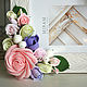 Frame for photo with flowers from polymer clay, Photo frames, Moscow,  Фото №1