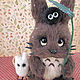 Totoro. Stuffed Toys. Fluffy Heart (fluffyheart). Интернет-магазин Ярмарка Мастеров.  Фото №2