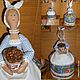 Текстильная кукла-грелка на чайник, Чехол на чайник, Красноперекопск,  Фото №1