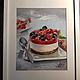  Berry souffle. Dessert. Print from the author's work. Pictures. Valeria Akulova ART. My Livemaster. Фото №4
