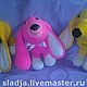 Knitted Dachshund, Stuffed Toys, Moscow,  Фото №1