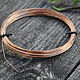0,8mm Bronze wire (solid), Wire, Moscow,  Фото №1