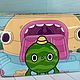 Альбом с игоами на липучках "Тока Бока/Toca Boca Аквапарк". Кукольные домики. Lip-pip-igry-na-lipuchkah. Ярмарка Мастеров.  Фото №12