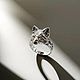 Silver ring Fox, Rings, Moscow,  Фото №1