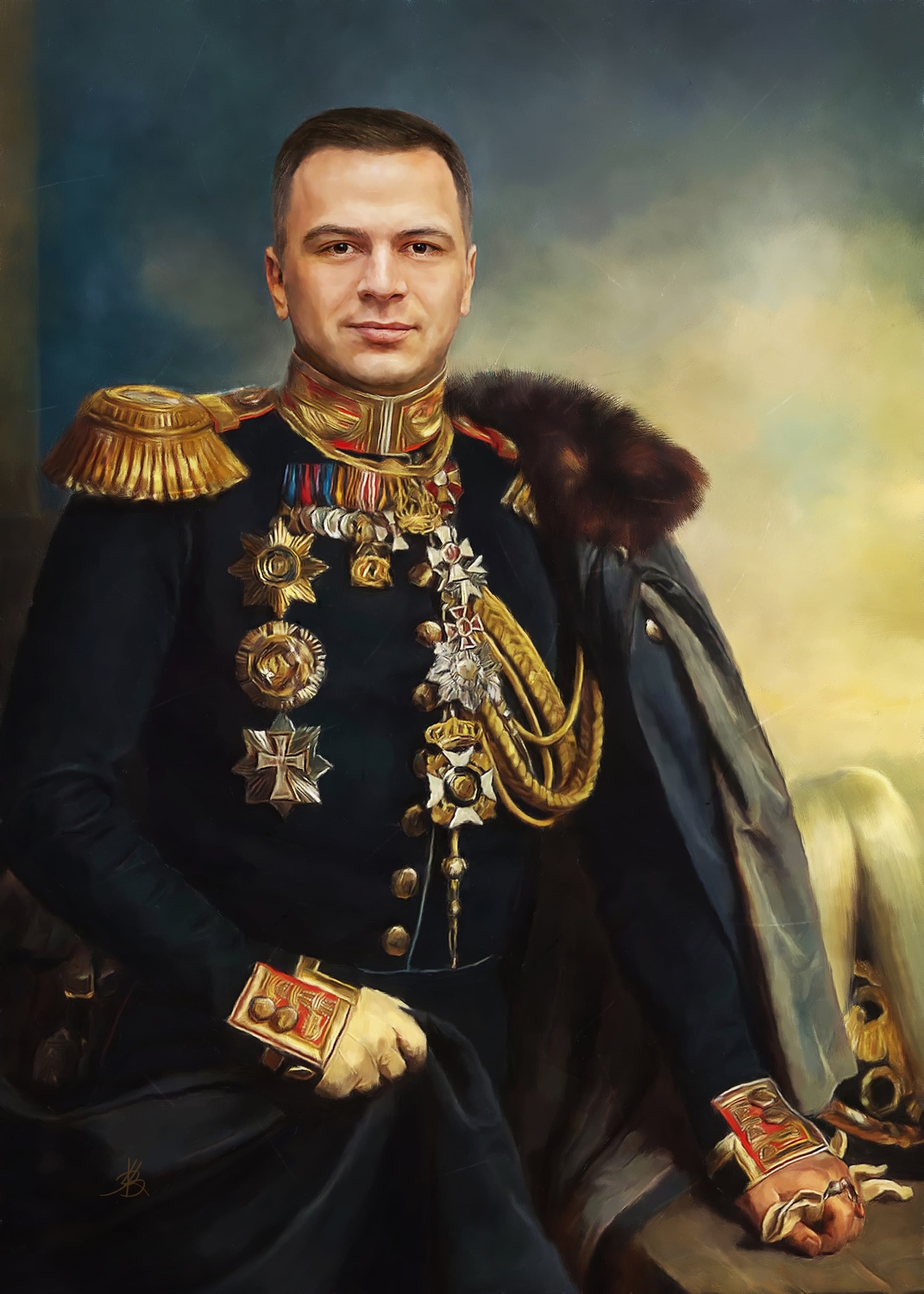 Портрет образ мужской