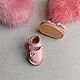 Заказать Sandals for doll ob11 color - pink 18mm. Olga Safonova. Ярмарка Мастеров. . Clothes for dolls Фото №3
