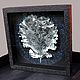 Заказать Комплект: Картина Серебряный Лист от  VivantArt в подарочной шкатулке. Елена Дербичева Предметы интерьера. Ярмарка Мастеров. . Шкатулки Фото №3