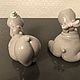 Винтаж: NAO by LLADRO (SET of 2) статуэтки фарфоровые Бегемотики. Статуэтки винтажные. Коллекция Frau Burd. Ярмарка Мастеров.  Фото №5