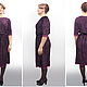 Costume velvet skirt and blouse purple. Suits. Yana Levashova Fashion. My Livemaster. Фото №5
