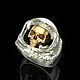 Кольцо "Facet of an Astronaut" из золота 585 пробы. Кольца. BUGAKOV jewelry. Ярмарка Мастеров.  Фото №6