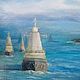  Всегда на страже моряки наши. Картины. Blagodaryu-3. Ярмарка Мастеров.  Фото №4