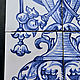 Керамическое панно на стену азулежу (azulejo). Декор. tatyanalastochkaart. Интернет-магазин Ярмарка Мастеров.  Фото №2
