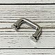Ручкодержатель 19 мм (Y059) никель. Фурнитура для шитья. Галина. Интернет-магазин Ярмарка Мастеров.  Фото №2