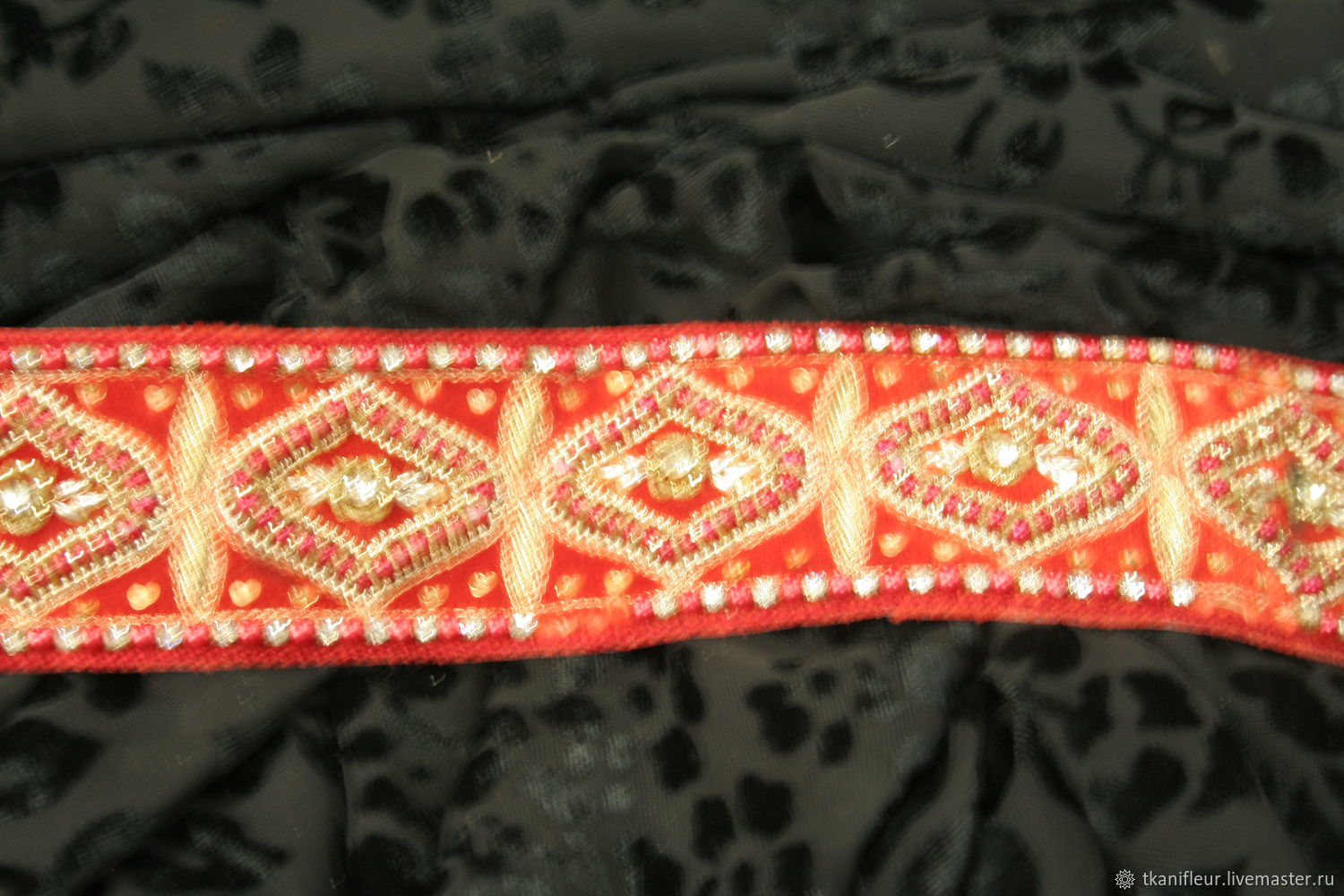 Тесьма-вышивка купить в интернет-магазине Ярмарка Мастеров по цене 5000 ...