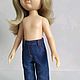 Jeans for Paola Reina 32 cm. Clothes for dolls. svetlana-2016. My Livemaster. Фото №5