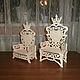 The throne for fairy 1196, Doll furniture, Belgorod,  Фото №1