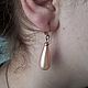 Винтаж: Серьги " капельки". Серьги винтажные. Lorena.bijoux. Интернет-магазин Ярмарка Мастеров.  Фото №2