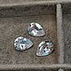 Фианиты 14х10 мм Капля прозрачные, ФН011, 10 ШТУК. Кристаллы. iva_crystals. Ярмарка Мастеров.  Фото №4