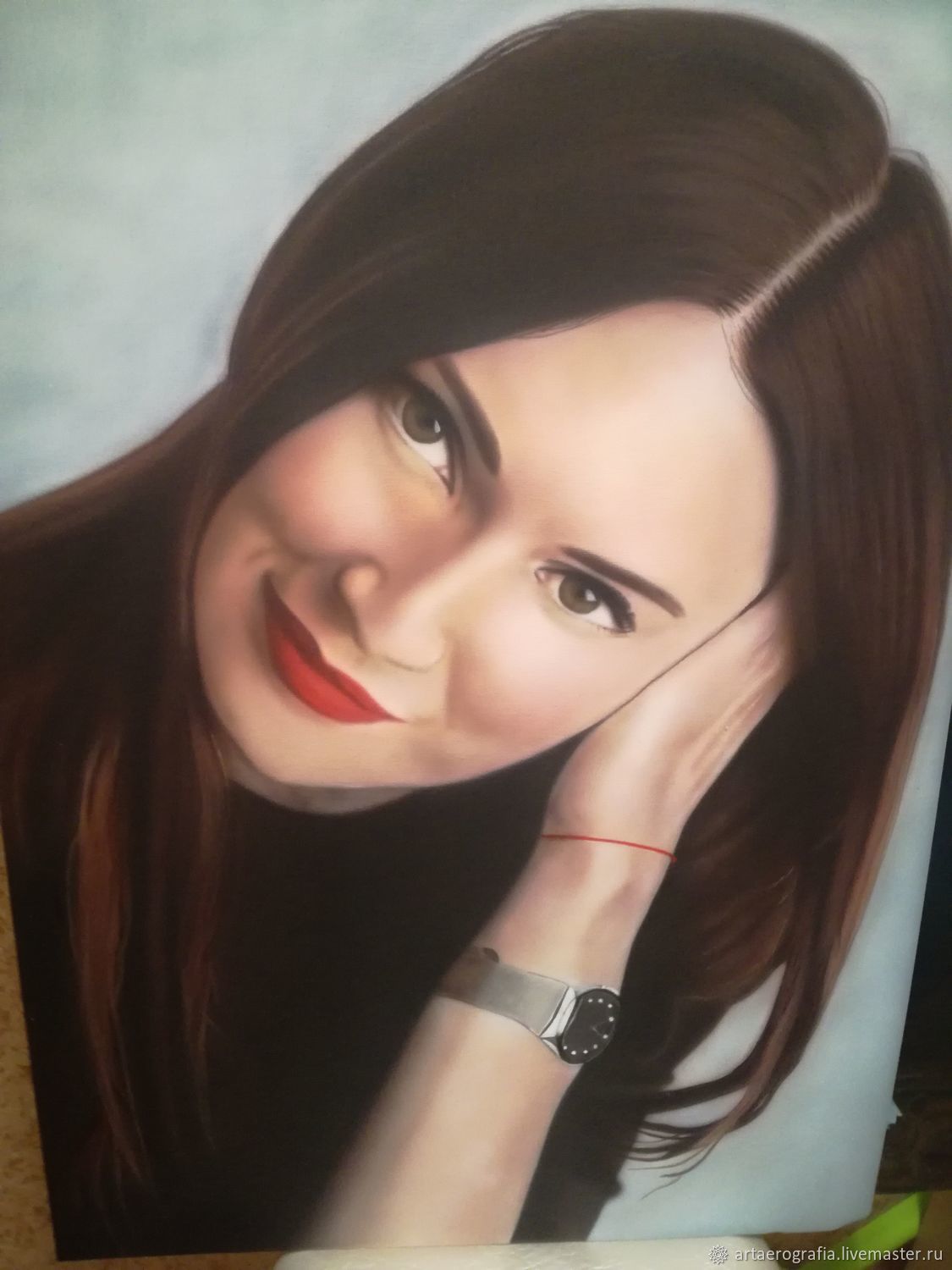 Портрет по фотографии на заказ в интернет-магазине Ярмарка Мастеров по ...