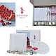 Order Gift boxes: Wine art-the game Ripe pomegranate painting. Olga Bezhina. Livemaster. . Gift Boxes Фото №3
