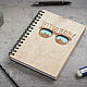 Let's Go Travel Wooden Notebook. Notebooks. 3 ideas. Online shopping on My Livemaster.  Фото №2