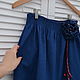 Denim skirt ' Bright'. Skirts. Katlen-store. My Livemaster. Фото №4