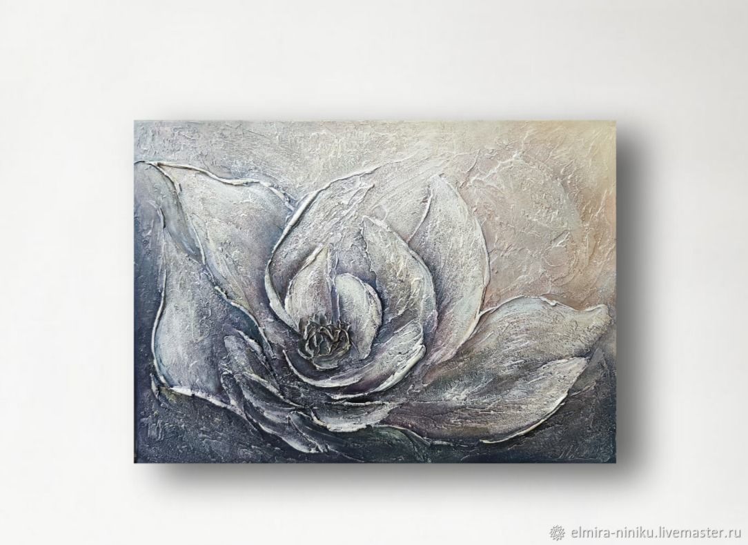 Интерьерная картина природа цветок спокойные цвета в интернет-магазине ...