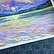  Oil painting landscape ' Sunset on the Volga». Pictures. Fine Art for Joy. My Livemaster. Фото №5