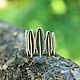 925 Sterling Silver Feather Ring DS0003, Rings, Yerevan,  Фото №1