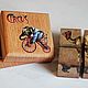Кубики с картинками Цирк. Кубики и книжки. Экоигрушки (ourwoodentoys). Ярмарка Мастеров.  Фото №5
