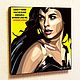 Picture Poster of Wonder Woman (DC Comics) in the style of Pop Art, Fine art photographs, Moscow,  Фото №1