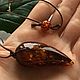 Vintage pendant from solid Baltic amber "Tiger's Claw". Vintage pendants. Mark Amberstein, sale amber products. My Livemaster. Фото №5
