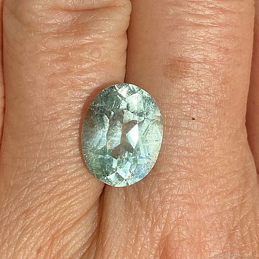 Украшения ручной работы. Ярмарка Мастеров - ручная работа Аквамарин 7 ct. Handmade.