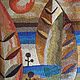  Осенний вечер. Гобелен. Волшебный стежок. Ярмарка Мастеров.  Фото №5