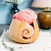 Материалы для творчества handmade. Livemaster - original item Lubochnia Siberian Cedar wood for yarn knitting skeins #KL12. Handmade.